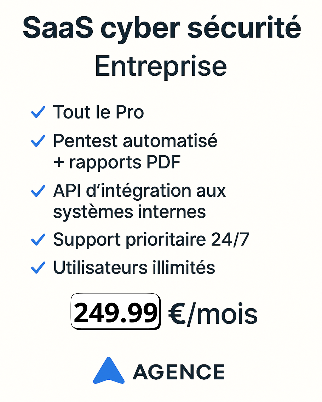 Pack Entreprise SaaS Cyber Sécurité